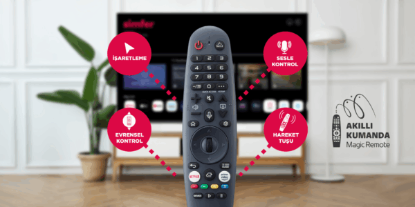 Simfer 50" 127 Ekran 4K Ultra HD Webos Televizyon - Görsel 9