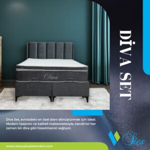Sies Diva 150x200 Yatak Seti
